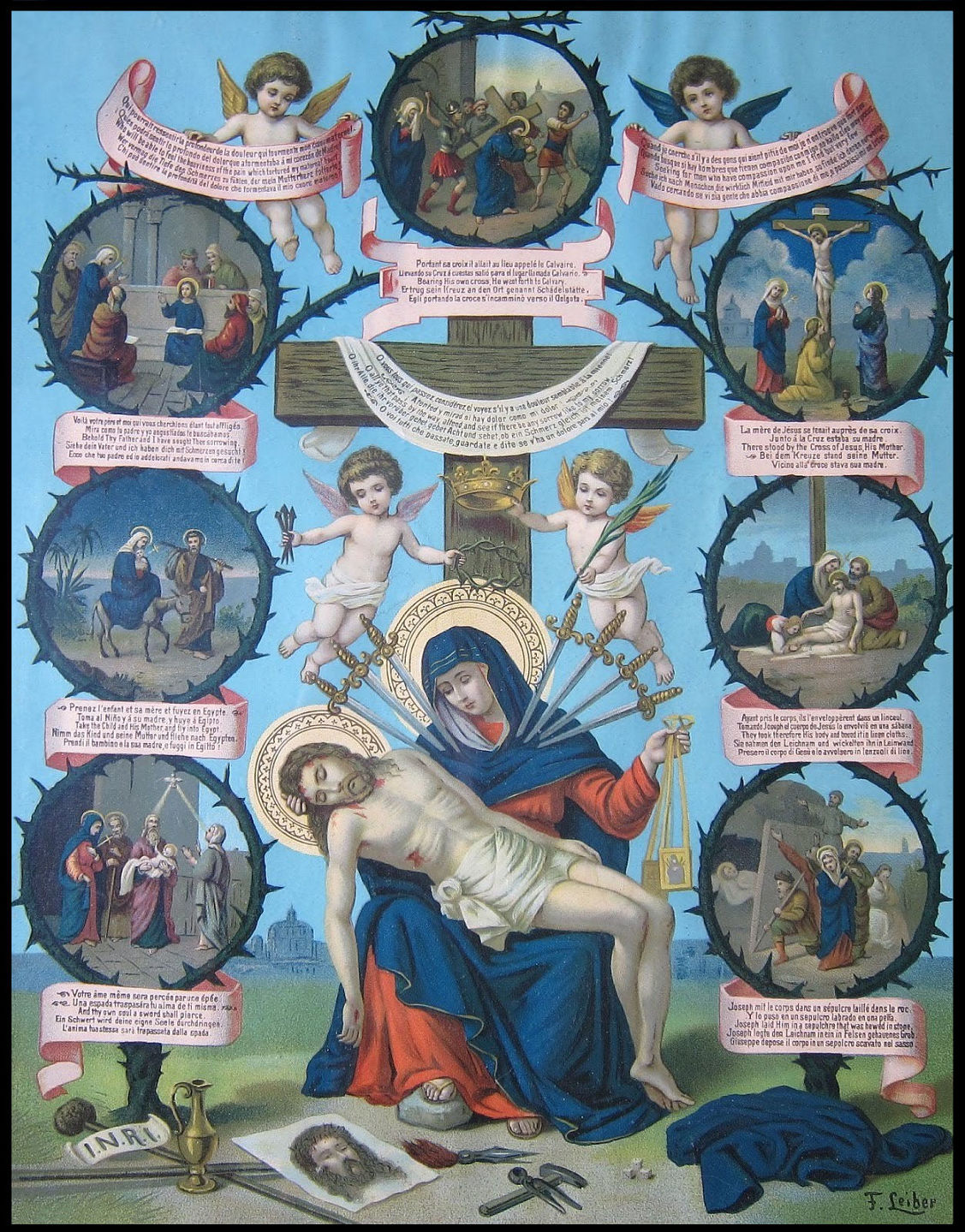 The Seven Sorrows of Mary Image