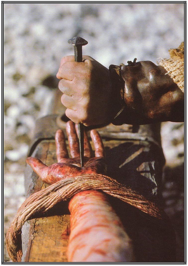 Jesus nailed to Cross